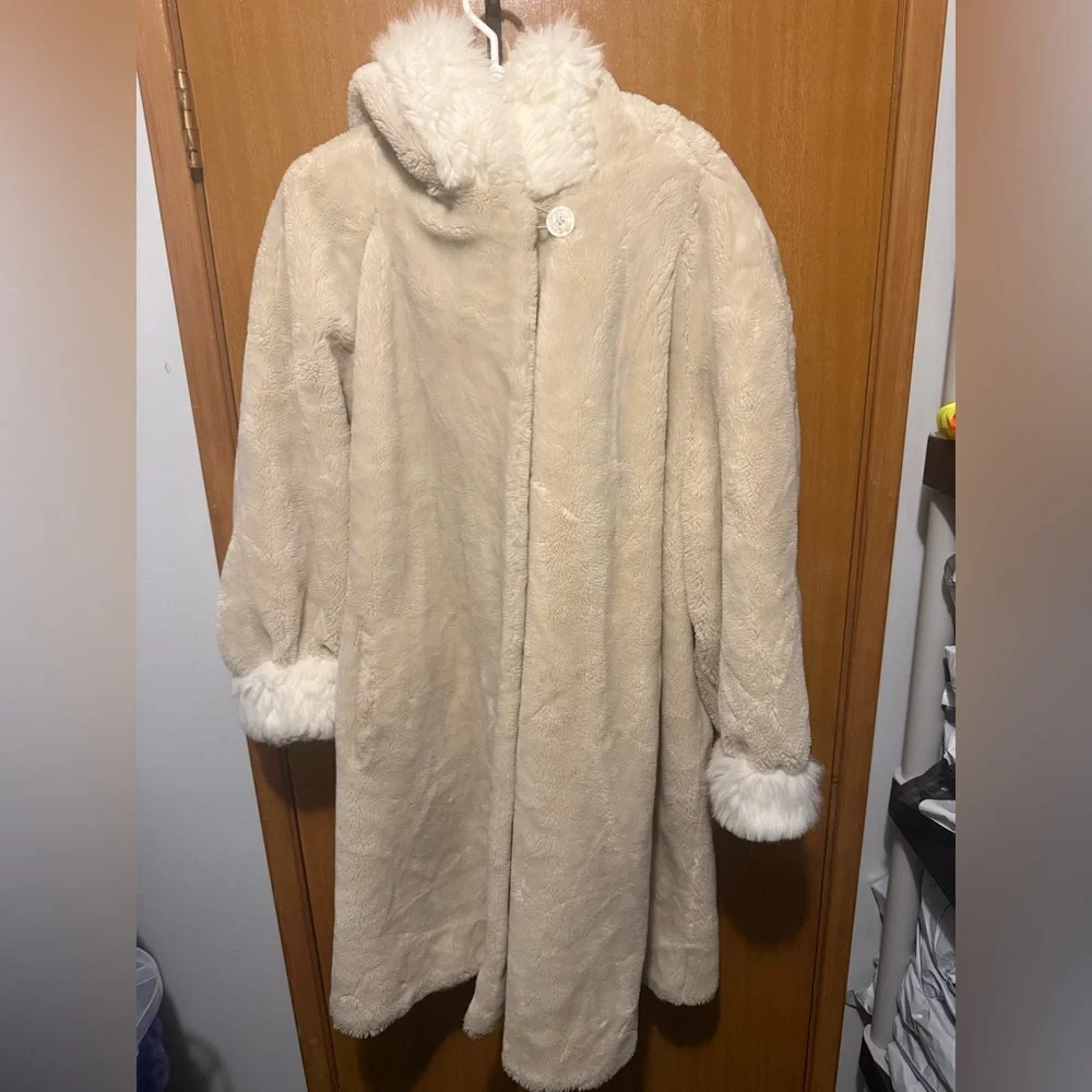 Vintage olympia faux fur coat - Picture 1 of 6